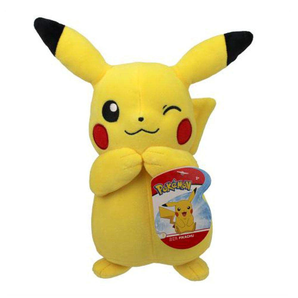 Pokémon Pokemon Plüschfiguren 20 cm Plüschtier Stofftier, Plüsch:Wink Pikachu Gelb, Gelb