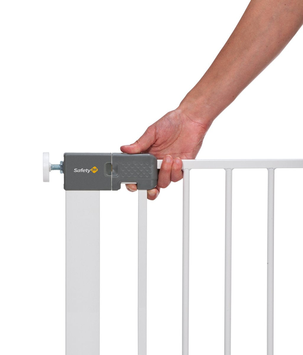 Safety 1st Quick Close Plus Treppenschutzgitter, extra sicheres Metall, Türschutzgitter zum Klemmen,