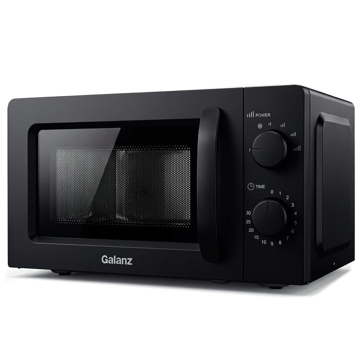 Galanz Retro Mikrowelle 0,7L Studenten - Kompakte 700W Mikrowelle Spar 8–12€/Monat fur Studentenwohn