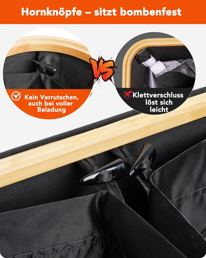 SOUTHGATE Pfandflaschen Sammelbehälter 2 Fächer, 170L Pfandbehälter, Leergut &amp; Altglas Aufbewahrung