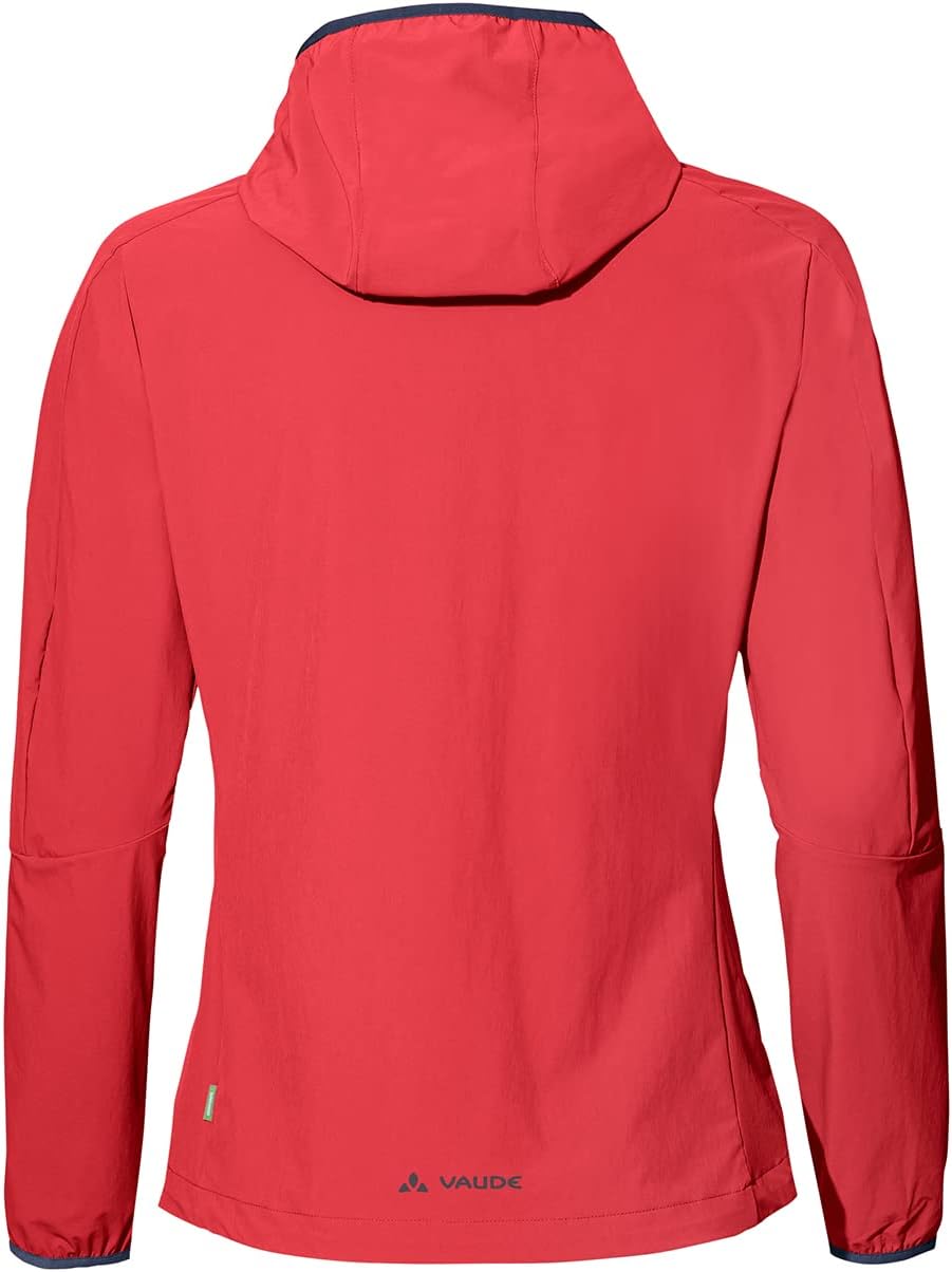VAUDE Moab IV Softshelljacke für Damen - Übergangsjacke Damen, Winddichte & Atmungsaktive MTB-Jacke,