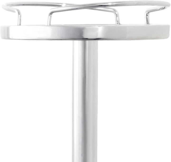 Sekt-Champagner-Wein-Kühler mit Ständer-Fuss ca. 90 cm hoch polierter Edelstahl - ideal für Feiern.