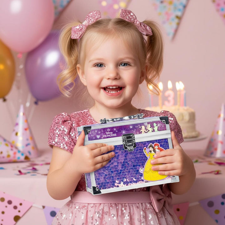 Disney-girls zugset mit schönheitskuch, mädel mit make-up für kinder, echte wasche-uniformen, die pa