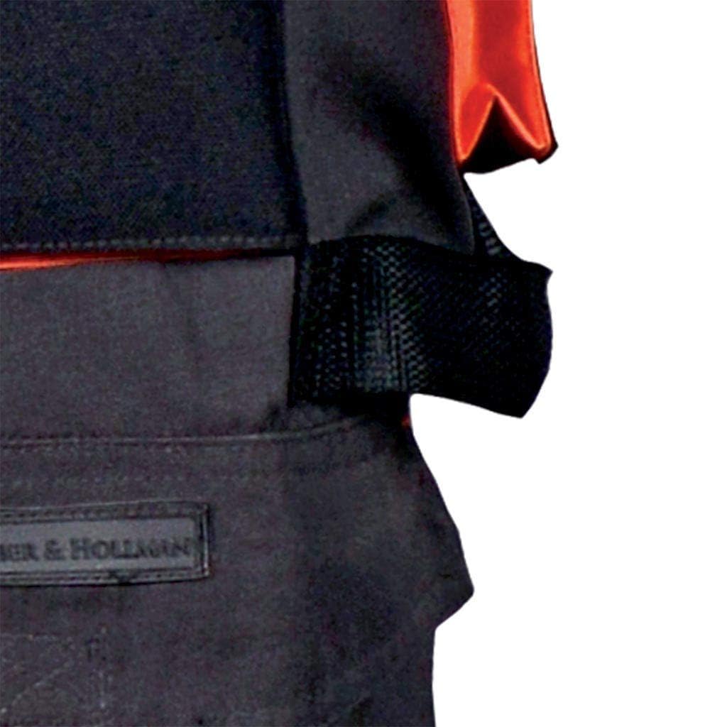 Leber&Hollman LH-FMN-T_SBP48 Formen Schutzhose, Stahlblau-Schwarz-Orange, 48 Grösse Stahlblau-schwar