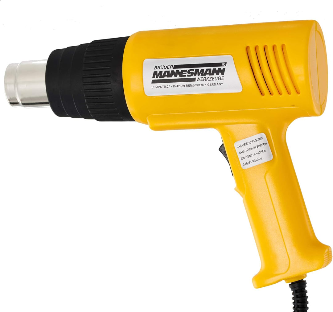 Brüder Mannesmann M49500 Heissluftgebläse 2000 W, 4-tlg, 230 V || 50Hz