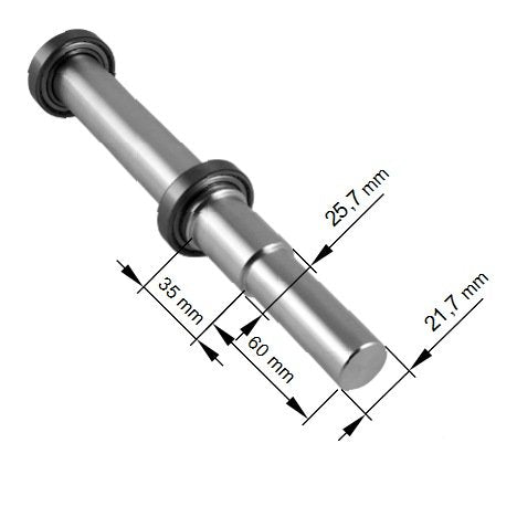 Pin Bolzen Einarmständer Kompatibel für Ducati 848 Evo 11-13 Constands Single