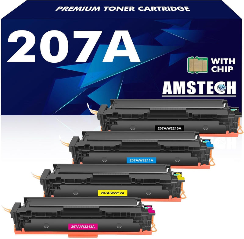 207A MFP M283fdw 207X Toner: Kompatibel für HP Color Laserjet Pro MFP M283fdw M255dw M282nw M283fdn