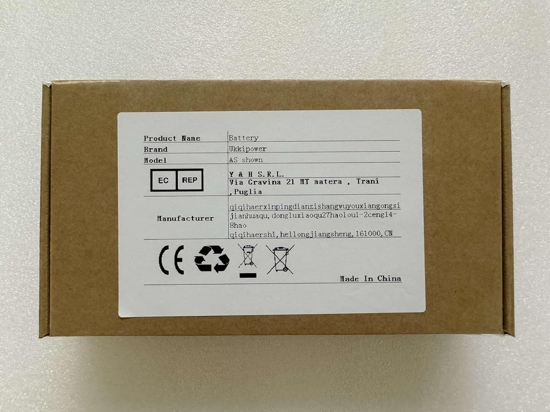 Ukkipower ABL-D1 Ersatz Akku Für iRobot Roomba e5 e6 e5150 e5152 e6198 e619820 i i3 3150 i3+ 3158 35