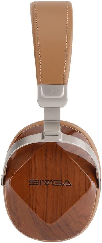 SIVGA Oriole Classic Holz Geschlossen Zurück Verdrahtet Dynamischen Kopfhörer (Braun), Braun