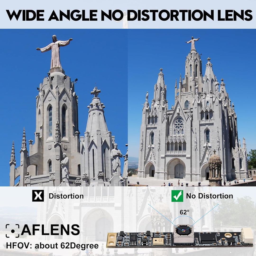 G 8MP USB-Kameramodul mit Mikrofon, Autofokus, PC-Kamera für Computer, 4K-Lightburn-Kamera für Laser