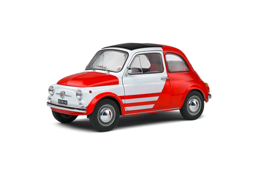 Solido - 1:18 FIAT 500 Robe di Kappa weiss