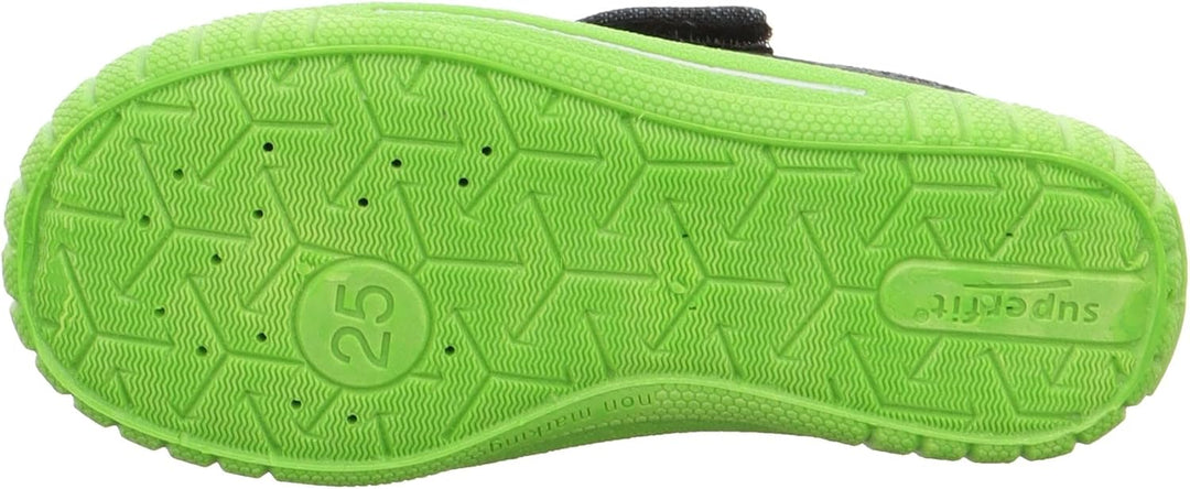 Superfit Jungen Rechnung Hausschuh 25 EU Schwarz 0010, 25 EU Schwarz 0010