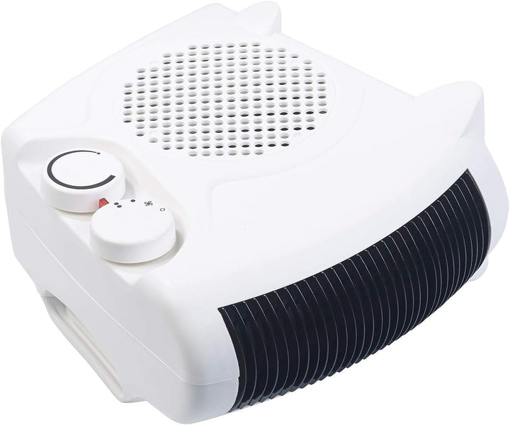 Sichler Haushaltsgeräte Heizgerät: Heizlüfter LV-190 mit 2 Heizstufen und Thermostat, 2.000 Watt (Ba
