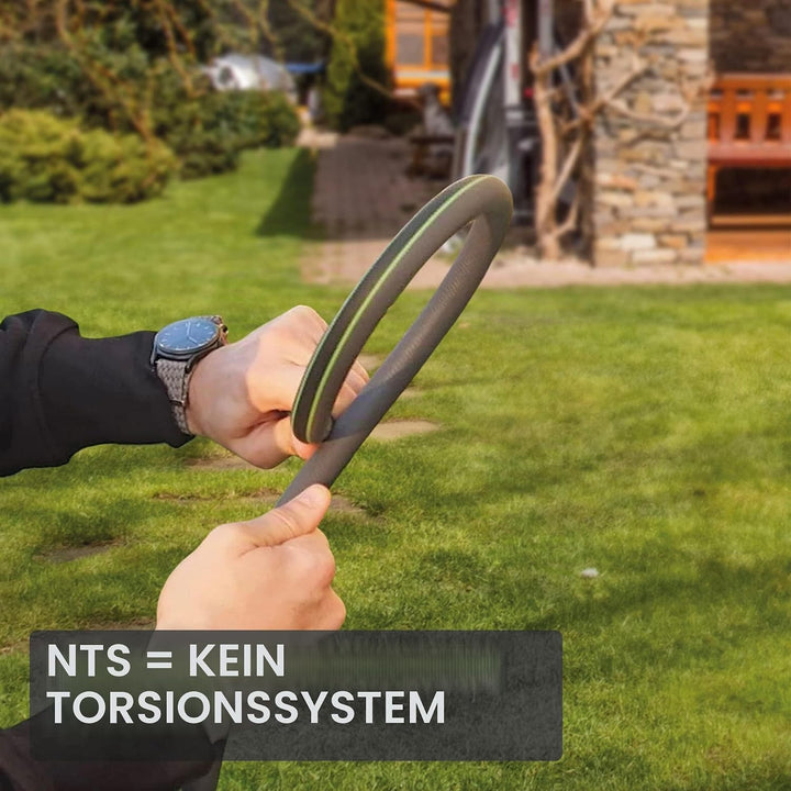 FITT Force 15 m, Wasserschlauch für den Garten zur Bewässerung, leicht, robust und kompakt, für Inte