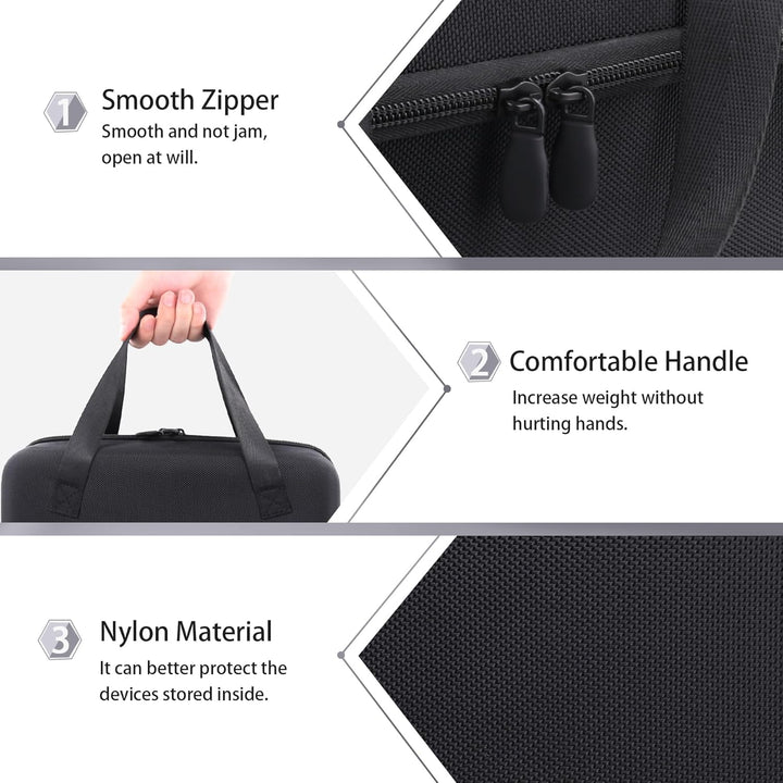 co2CREA Hart Reise Schutz Hülle Etui Tasche für EF ECOFLOW Tragbare Powerstation River 2 256Wh LiFeP