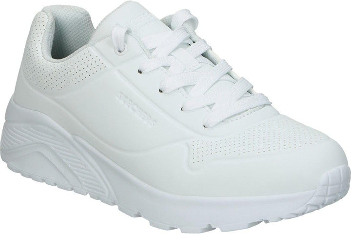 Skechers Jungen Uno Lite-delodox Sneaker 29 EU White Synthetic Trim L, 29 EU White Synthetic Trim L