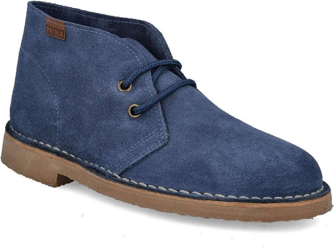 PAYMA - Safari Desert Boot aus WildLeder für Damen und Herren. Schuhe aus Spanien. Chukka Stiefelett