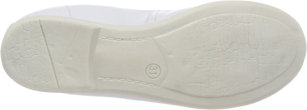 Däumling Mädchen Hadia Ballerinas 34 EU Schmal Weiss Odissea Weiss 71, 34 EU Schmal Weiss Odissea We
