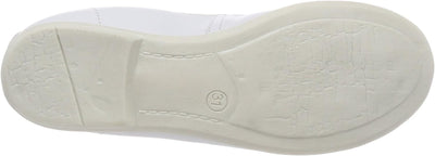 Däumling Mädchen Hadia Ballerinas 34 EU Schmal Weiss Odissea Weiss 71, 34 EU Schmal Weiss Odissea We