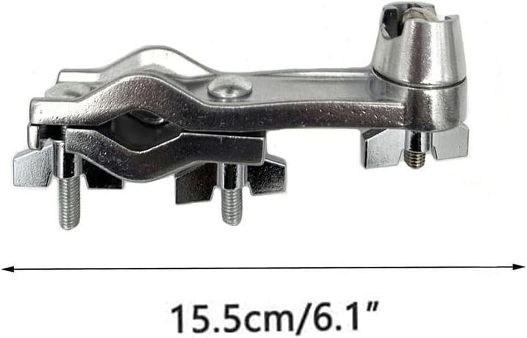 TUOREN Schlagzeug-Set Mikrofonhalterung Halter Drum Rack Montageklemme mit L-förmigem Mikrofonhalter