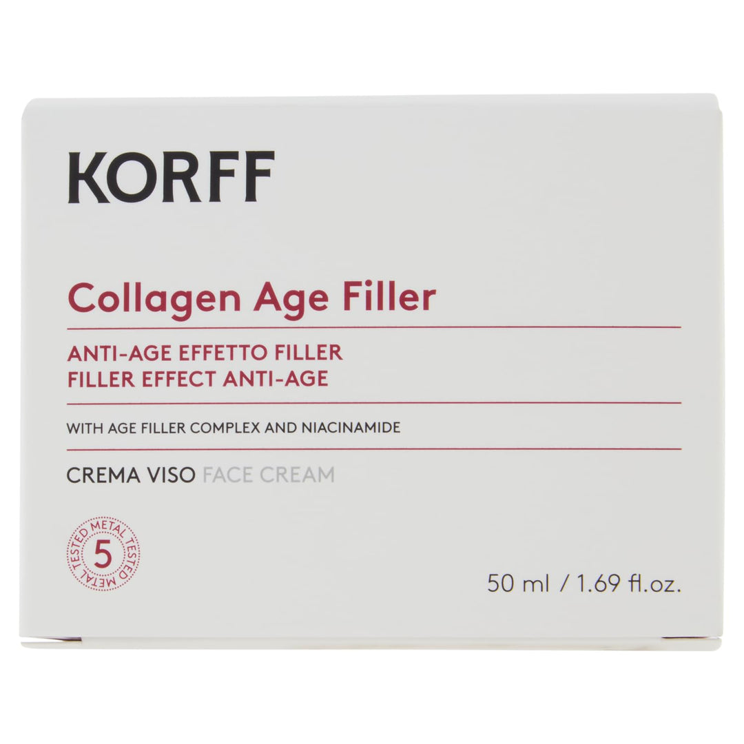 Korff Collagen Age Filler Gesichtscreme Globale Anti-Age Formel mit Age Filler Complex, Meereskollag