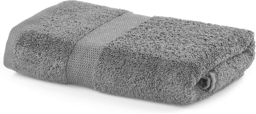 DecoKing 10er Set Baumwolle Qualität 525g/m² 4 Gästehandtücher 30x50 cm 4 Handtücher 50x100 cm und 2