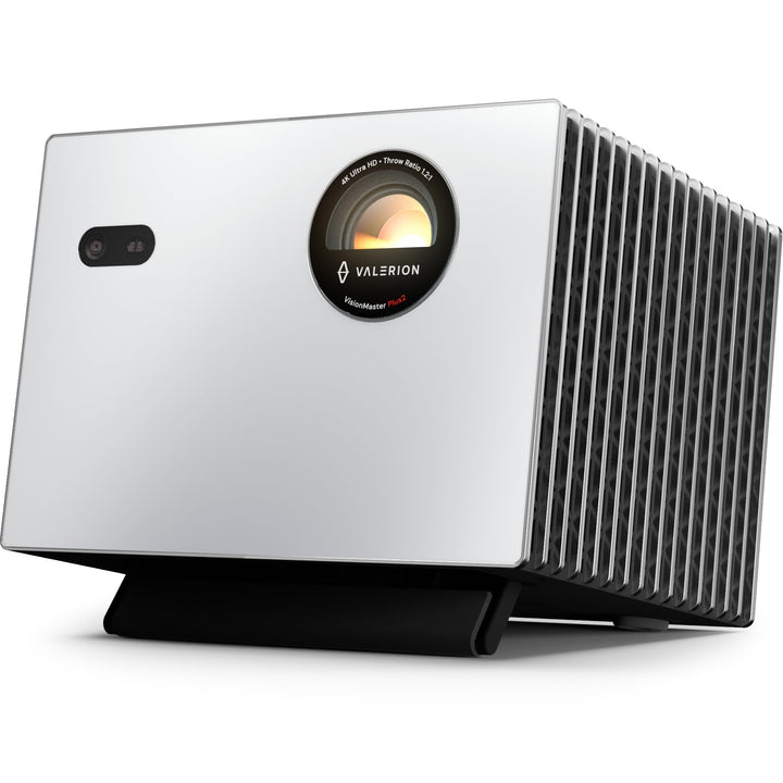 Valerion StreamMaster Plus2 4K Beamer Laser, 2000 ISO Lumens, 4ms Low-Latency-Gaming, 10000:1 Contra