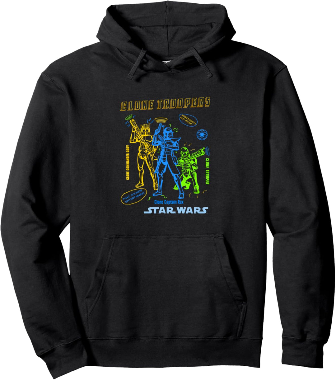 Star Wars: Clone Wars Clone Troopers Doodles Pullover Hoodie