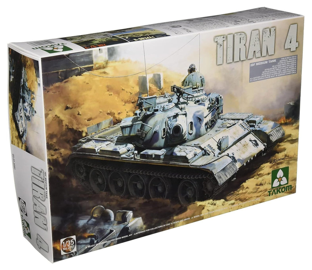 TAKOM TAK-2051 Modellbausatz IDF Medium Panzer Tiran-4