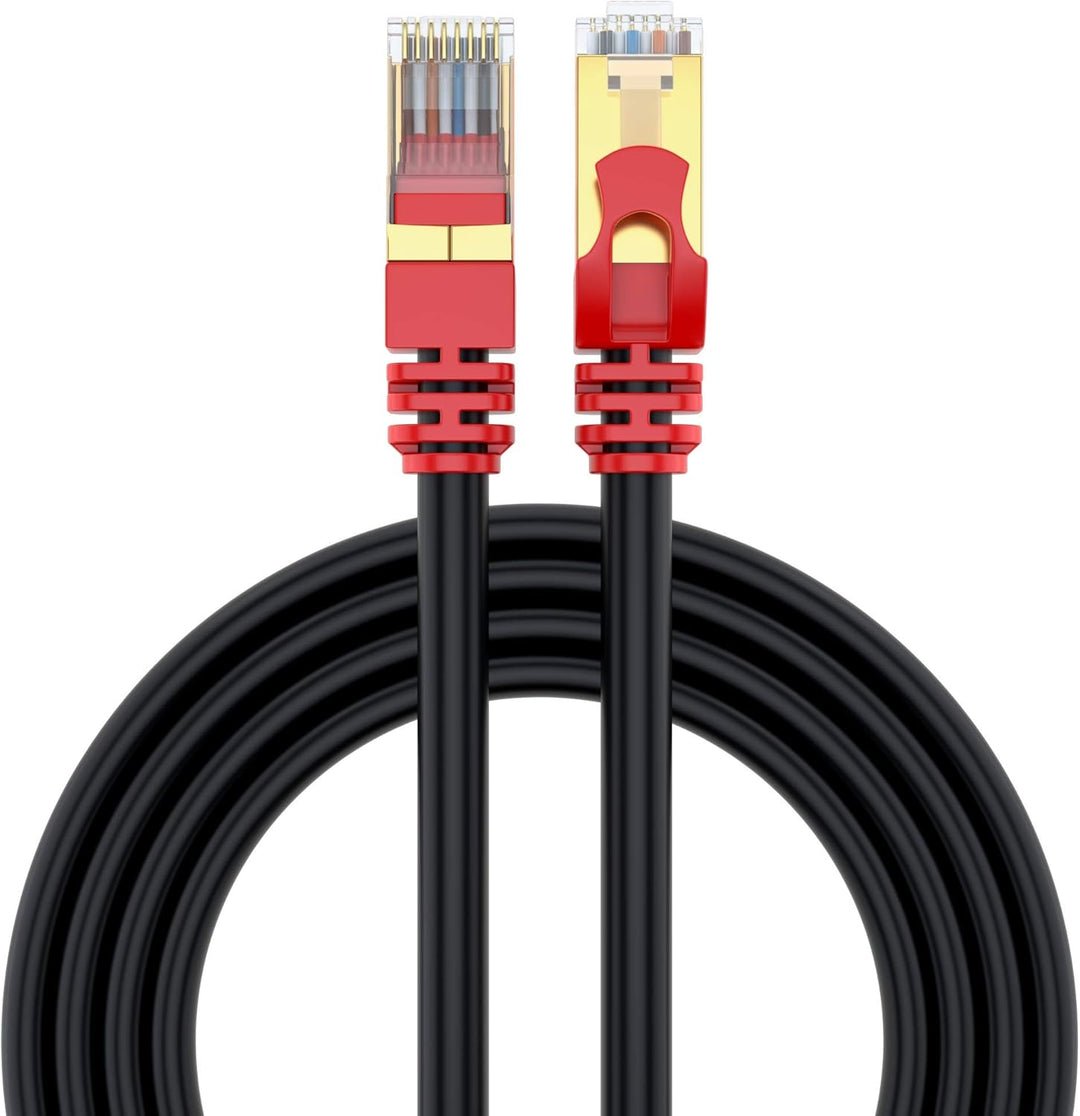 MutecPower 50m CAT 7 Aussen Verwendung wasserdicht Direct Burial RJ45 Ethernet Netzwerkkabel - SSTP