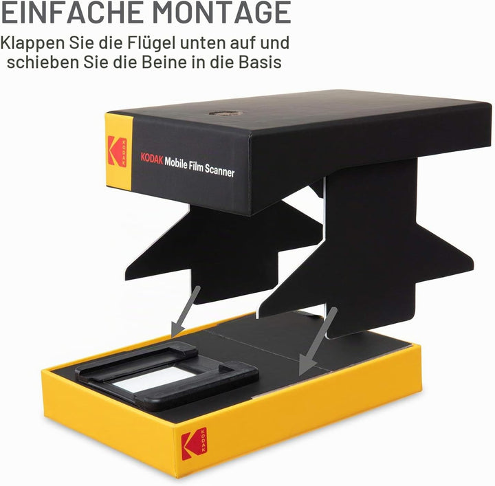 KODAK Mobiler Filmscanner – Scannen und speichern Sie alte 35-mm-Filme und Dias mit Ihrer Smartphone