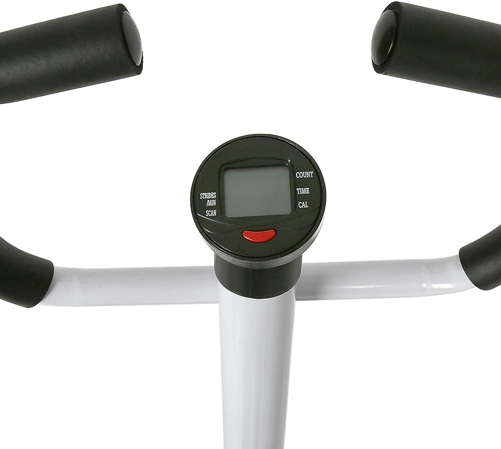 Supfine Mini Heimtrainer, Faltbarer Arm- und Beintrainer mit LCD-Display, Verstellbarer Widerstand,