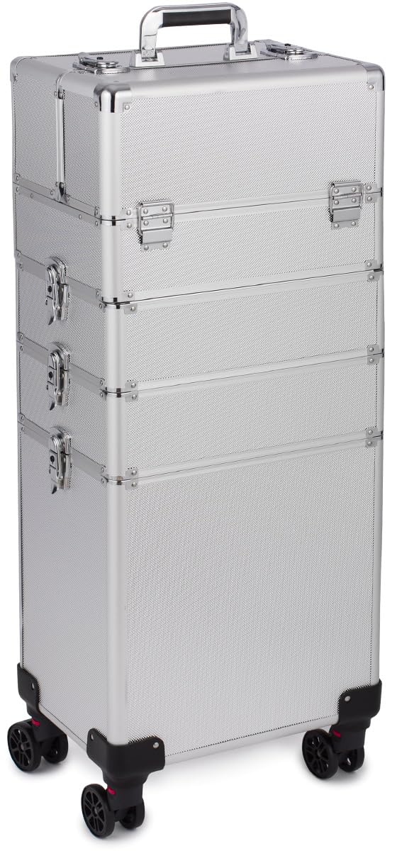 SEVICO Kosmetikkoffer Schminkkoffer Beauty Make-up Case Multikoffer professioneller Make-up Rollkoff