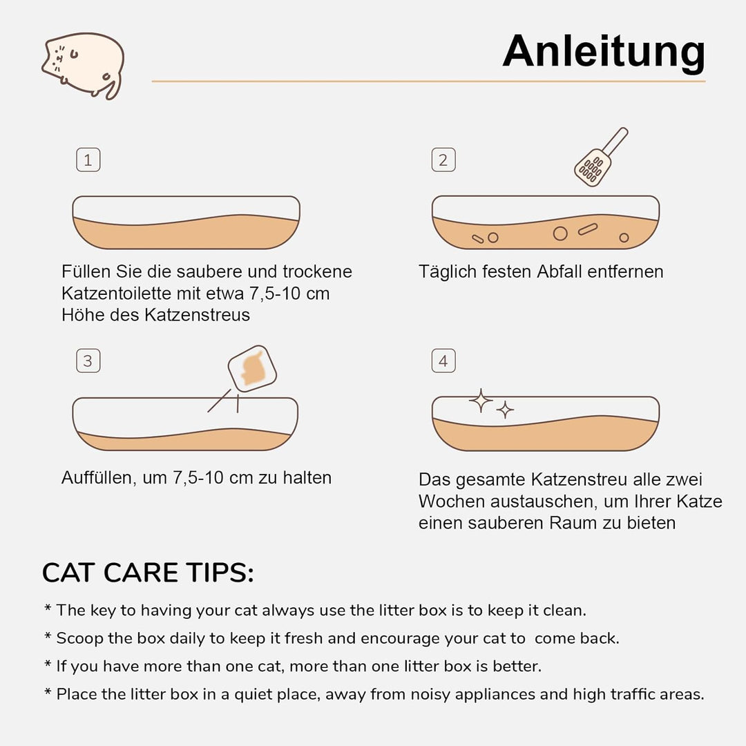 FUKUMARU Tofu Katzenstreu 10.8kg, schnell klumpendes Katzenstreu mit super saugfähigem Material, sof