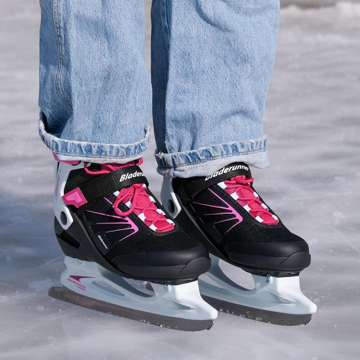 Rollerblade Damen W Bladerunner Ice by Igniter XT Schwarz Wintergrün Schlittschuhe, 10,5 38 (UK: 5 /