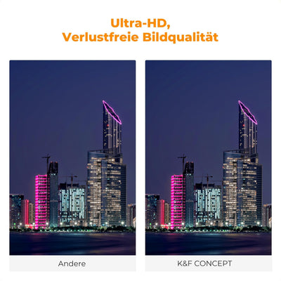 K&F Concept Nano-X 77mm Natural Night Filter Astroklar Nachtlicht Light Pollution Filter für Nachtau