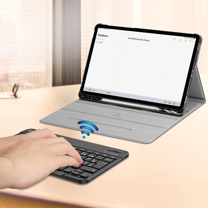 Fintie Tastatur Hülle für Samsung Galaxy Tab S8 11 Zoll 2022 /S7 11 Zoll 2020 Tablet, Keyboard Cover
