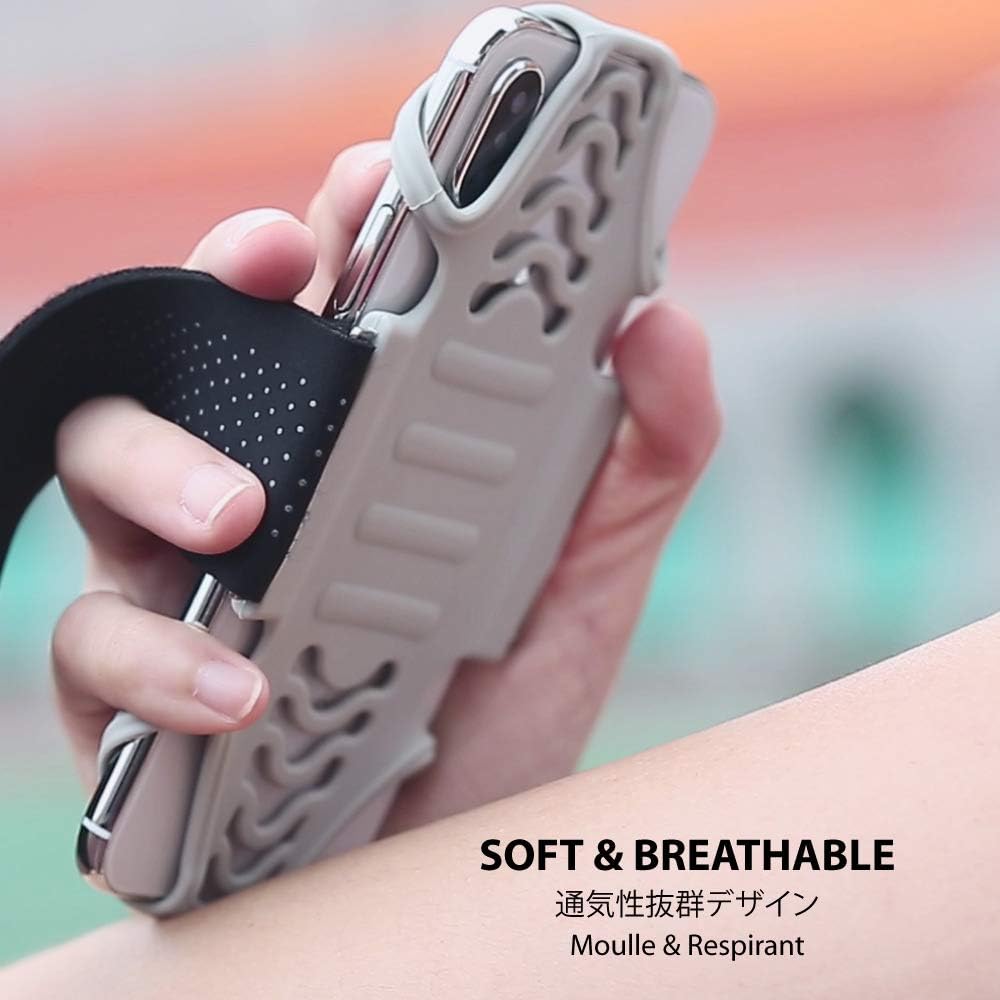BONE Laufarmband, Sportarmband, iPhone-Halterung zum Laufen, universelles Lauf-Handy-Armband für App