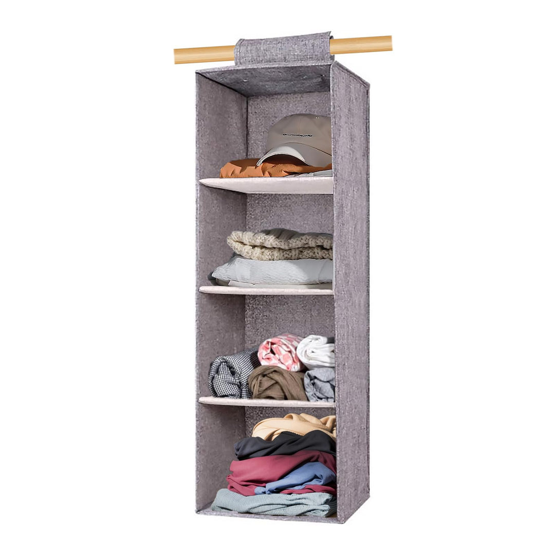 Hängeorganizer, Schrank-Organizer, Hängeregal, Hängeaufbewahrung, Faltbar Platzsparend, Hängeregal S