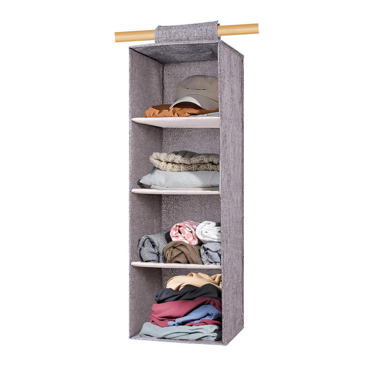 Hängeorganizer, Schrank-Organizer, Hängeregal, Hängeaufbewahrung, Faltbar Platzsparend, Hängeregal S