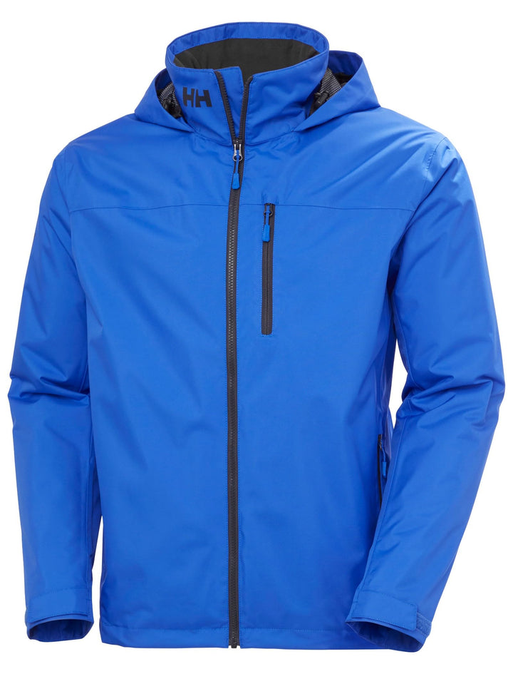 Helly Hansen Herren Crew Hooded Midlayer Jacke L Kobalt 2.0, L Kobalt 2.0