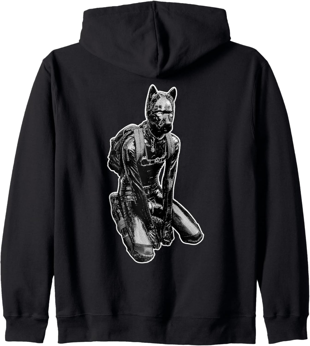 Doggy Petplay Puppy Play Design für Human Pup Kapuzenjacke