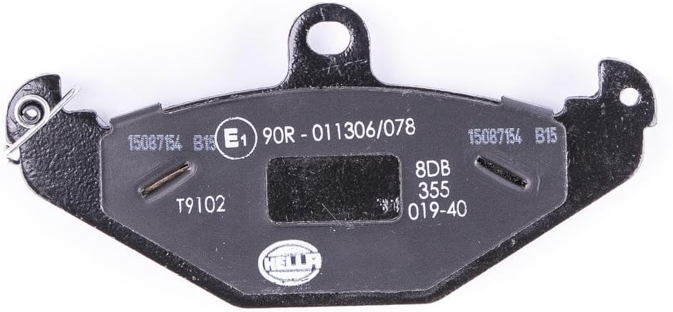 HELLA PAGID 8DB 355 019-401 Bremsbelagsatz - T9102 - Dicke/Stärke: 12.9mm - Bremssystem: Brembo - ni