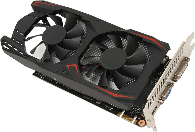 GTX1050Ti 4 GB Grafikkarte, GDDR5, 128 Bit, 700 MHz, Gaming-Grafikkarte mit HDMI-VGA- und DVI-Anschl