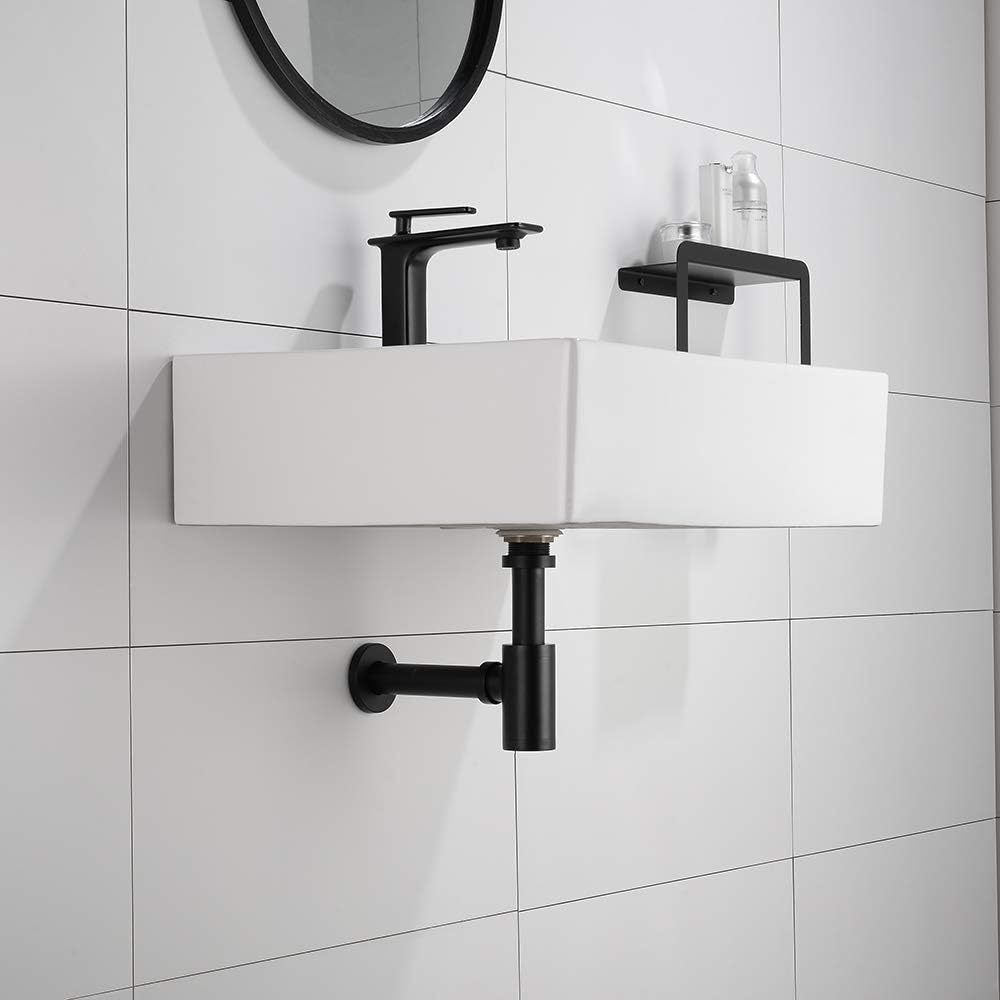Keymark Design Siphon [Extra Lang 200mm Tauchrohr], Universal Messing Designsiphon Syphon Sifon für