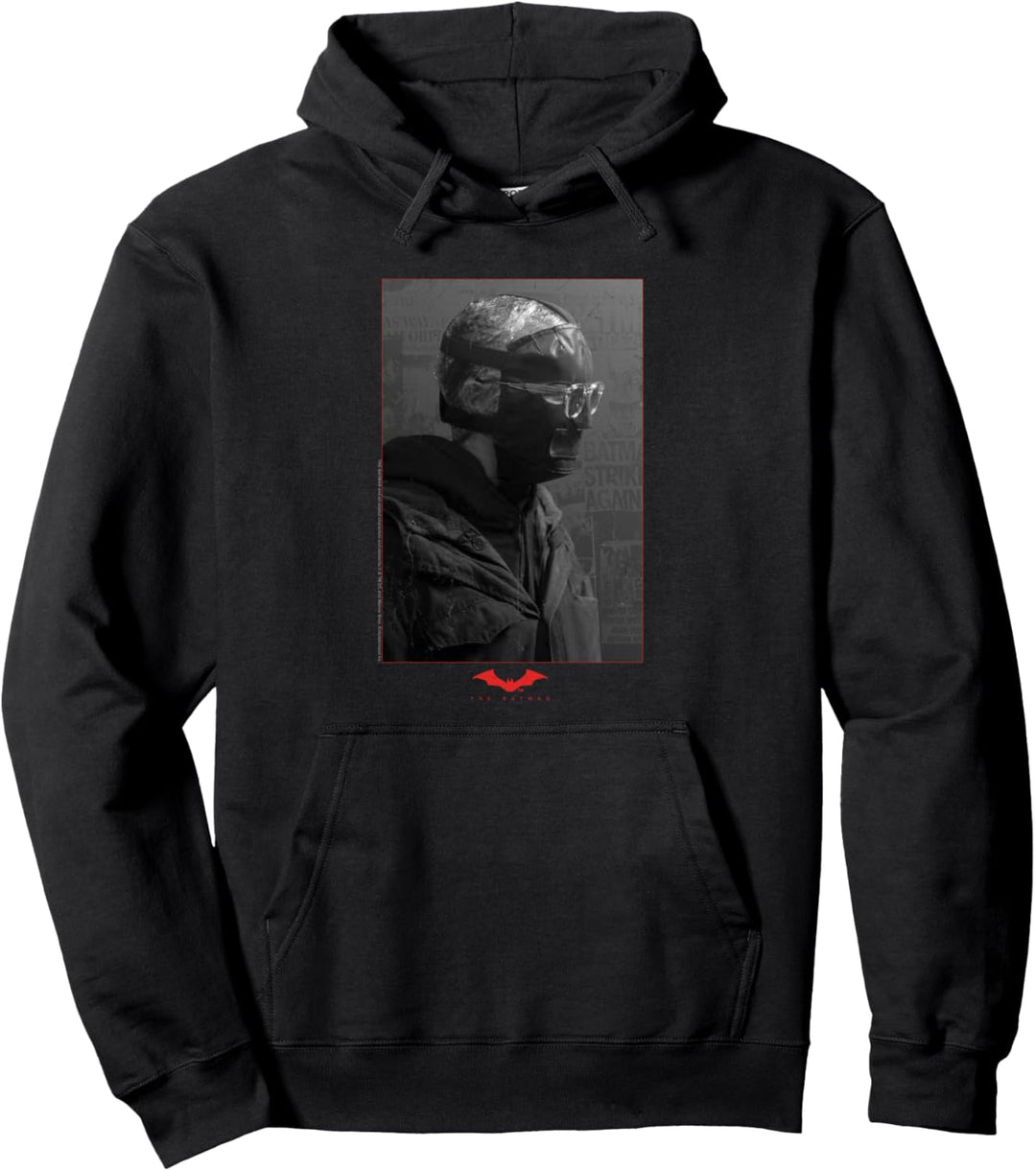 The Batman Riddler Worn Portrait Pullover Hoodie