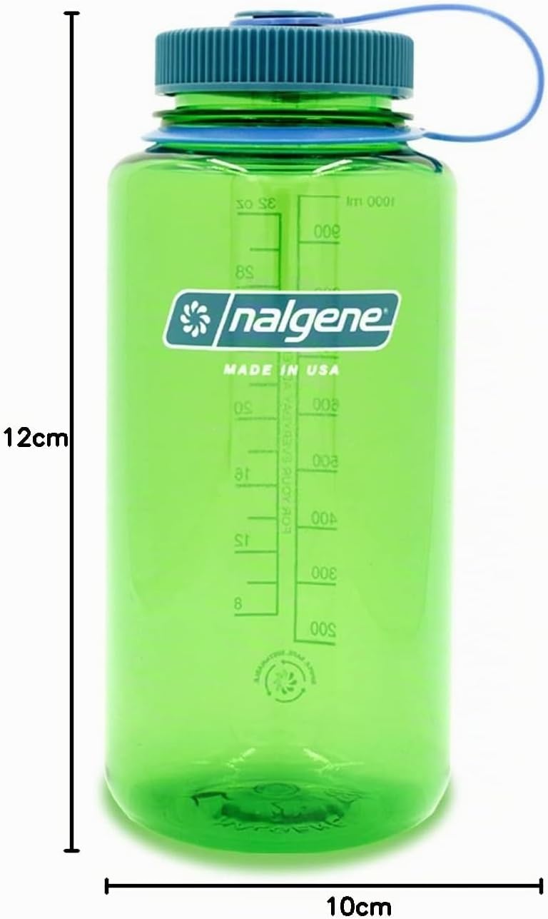 Nalgene Hält 907 G Wm Wasserflasche, Papageiengrün, 32oz Papageiengrün Wasserflasche, Papageiengrün