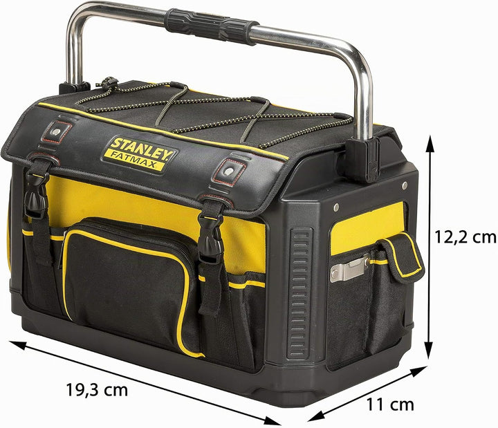 Stanley FatMax Werkzeugtrage (mit Schutzhaube, 49 x 31 x 28 cm, Tasche aus 600 Denier Nylon, wasserd