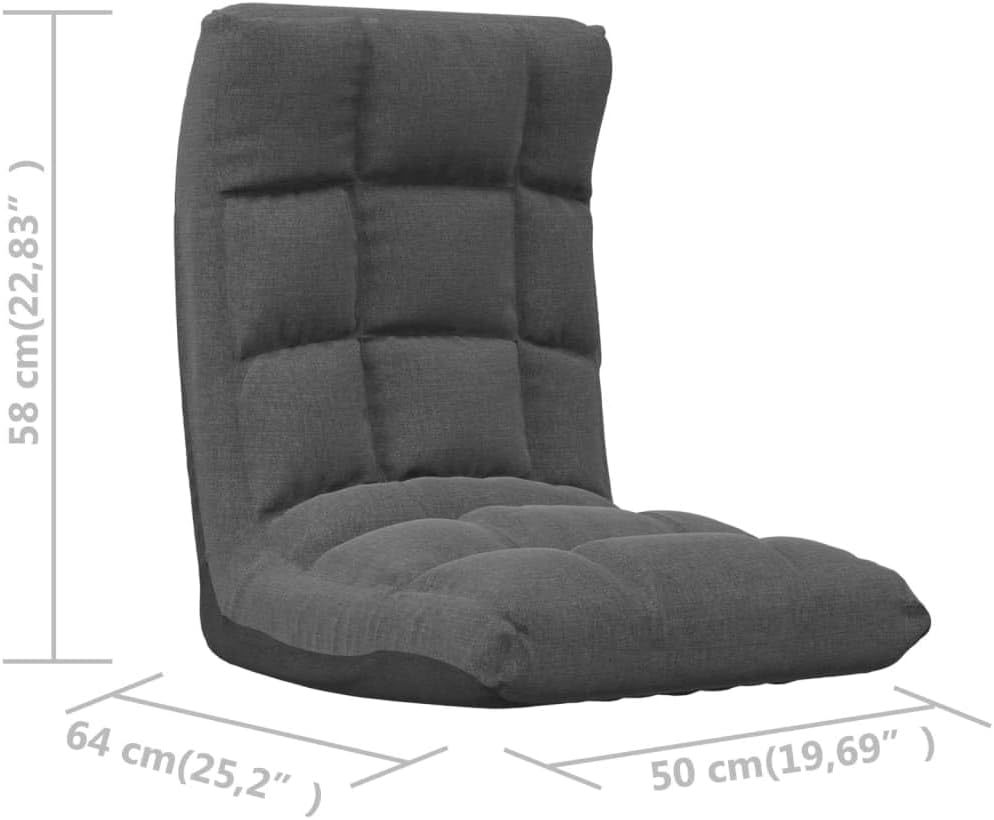 vidaXL Bodenstuhl Faltbar Schlafsessel Relaxsessel Sofastuhl Bodenkissen Bodensessel Bodensofa Relax