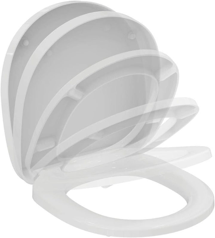 Ideal Standard E129101 Connect Space WC-Sitz Soft-Close, Weiss